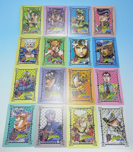 ジョジョの奇妙な冒険 「ジョジョ25周年」メモリアルカード（全40種 ...