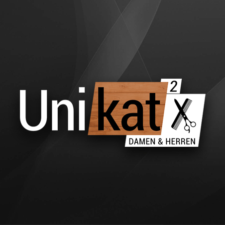 Unikat 2 Friseur logo
