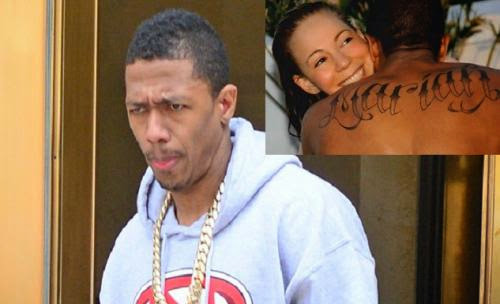 Nick Cannon On Covering Mariah Carey Tattoo It Was Painful Heres Why