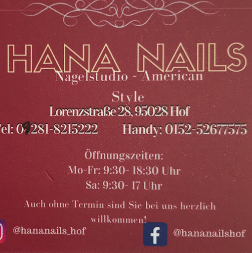HANA Nails, Hof
