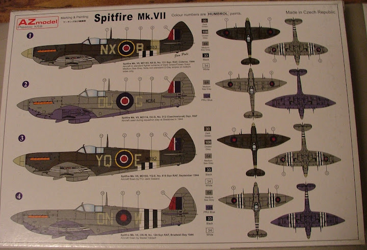 [AZmodel] Supermarine Spitfire Mk VII  DSCF5658