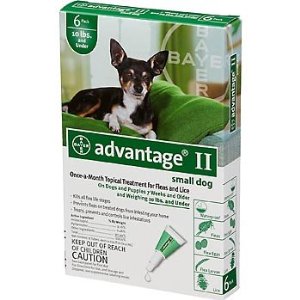  Bayer Advantage II Flea Control for Dogs