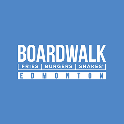 Boardwalk Burgers Fries and Shakes logo