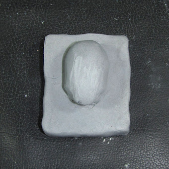 igura en arcilla polimérica de Saic en Proceso Proceso modelado del rostro