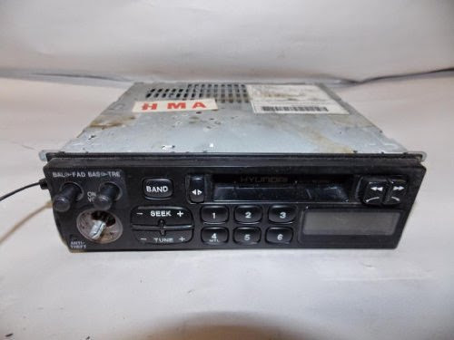  95-00 98 Hyundai Accent Elantra Radio Tape 1995 1996 1997 1998 1999 2000 #4381