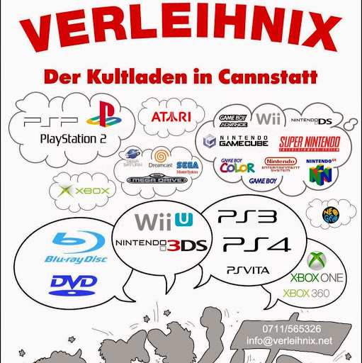 Verleihnix - Games & More logo
