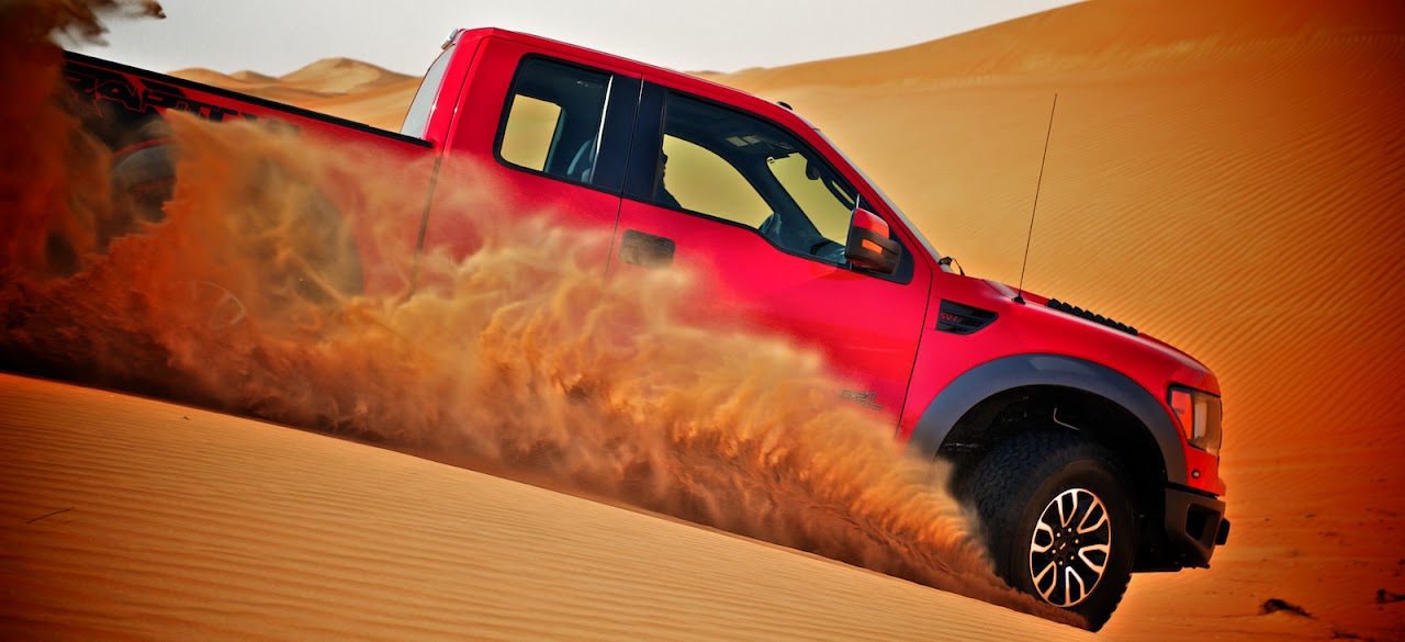 Ford Raptor in Al Wagan