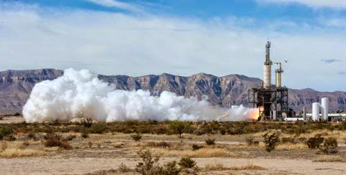 Blue Origin Test Fires New Rocket Engine