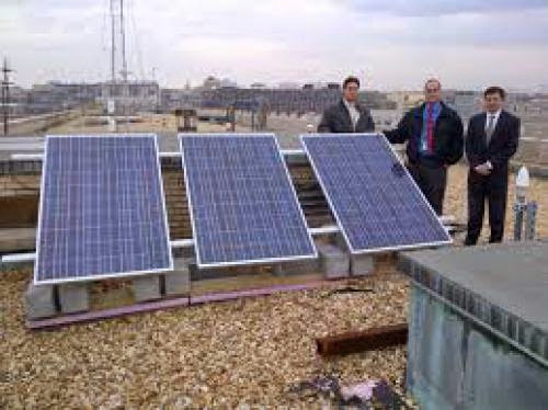 Solar Panels In Madrid Ia Panels Providing Electricity Near Iowa