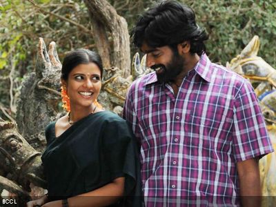 A still from the Tamil movie 'Rummy'.