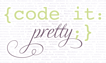 code it pretty - click for home