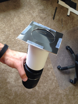 how to make solar filter for camera