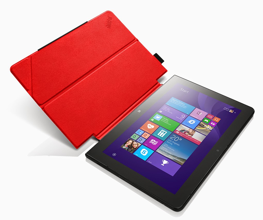 Lenovo ThinkPad 10 có giá 599 USD, chạy Windows 8.1, màn hình IPS, chip Bay Trail, nhiều phụ kiện ThinkPad_10_Quickshot_cover_2.