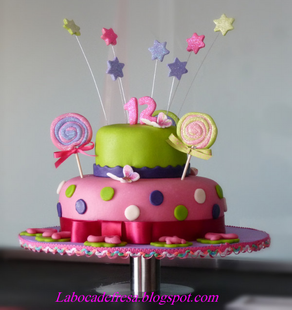 Imagenes de tortas para niñas de 2 años - Imagui