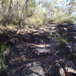 A rocky section of the Willunga track (156451)