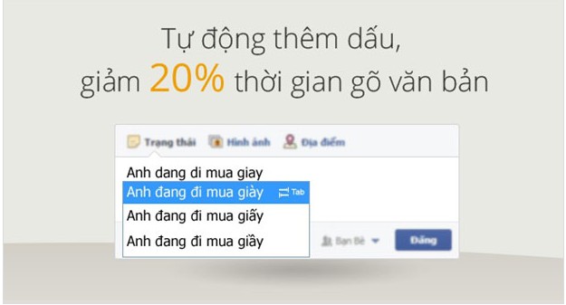 Gõ tiếng Việt nhanh hơn