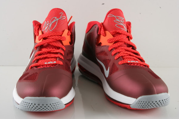 Another Look at Recently Released Nike LeBron 9 Low 8220Team Red8221