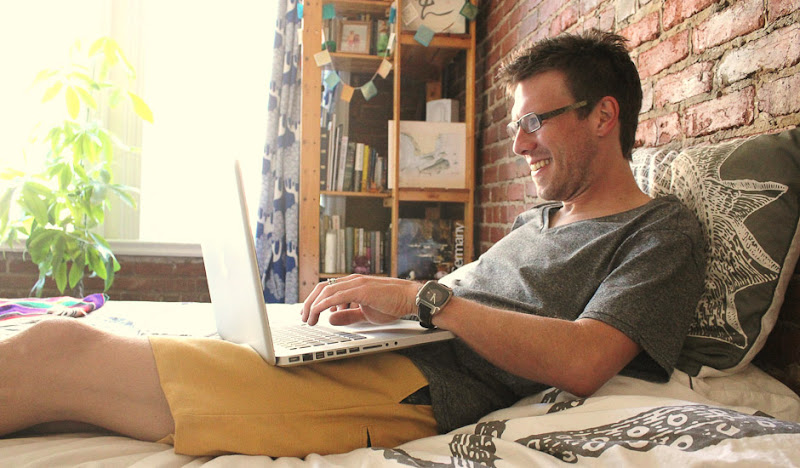 Amber Bedford Shorts: Working From Home