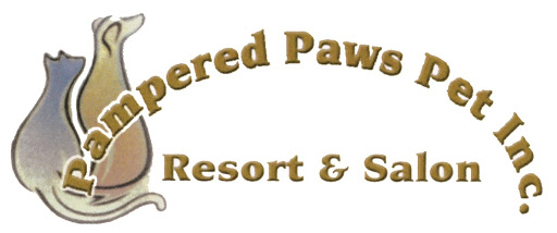 Pampered Paws Pet Resort & Salon logo