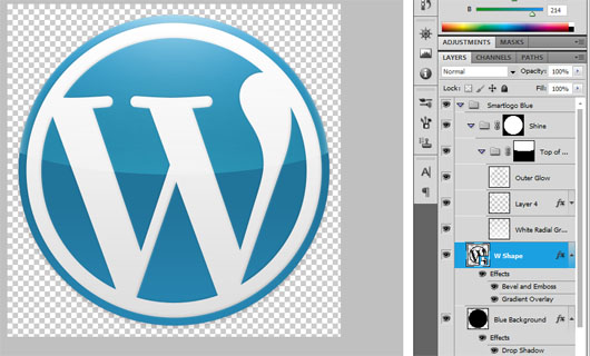 WordPress logo download psd WordPress logo download psd