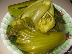 Eat Now Cry Later: Asian pickled mustard greens(Chrouk Spey)