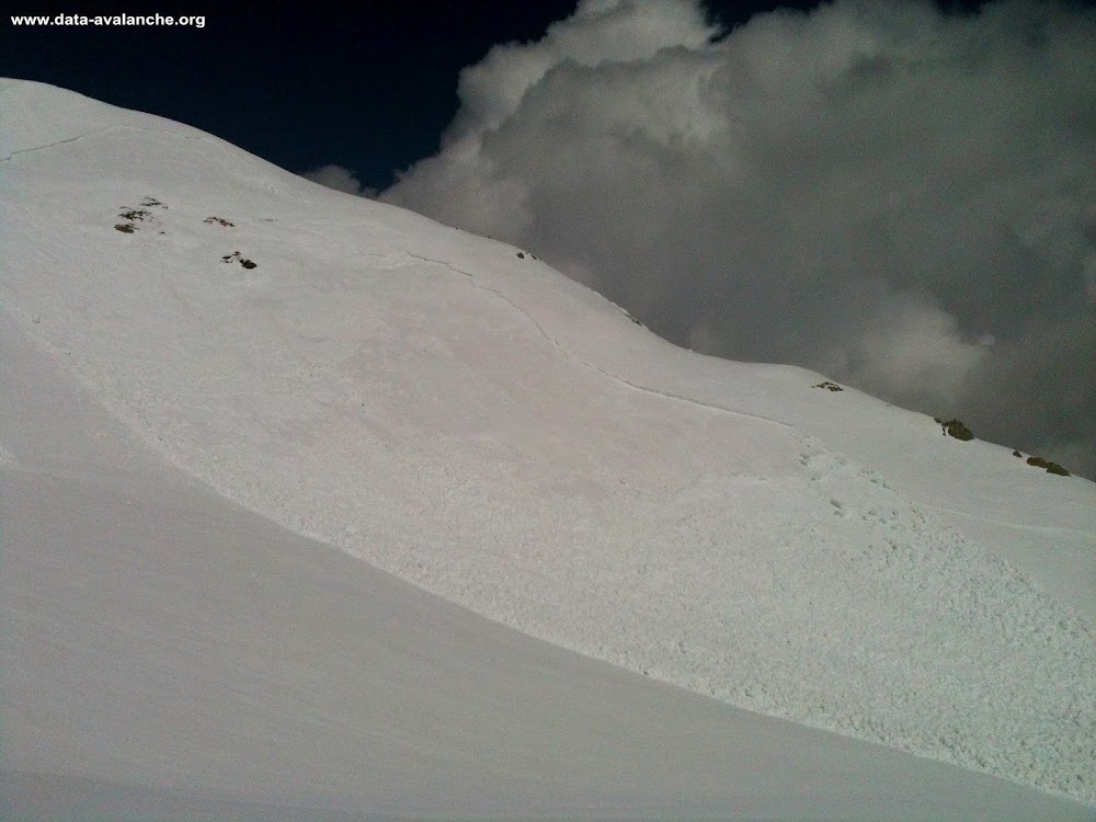 Avalanche Lauzière, secteur Mont Bellacha, Sous le sommet, versant SE - Photo 1 - © Lacheré François