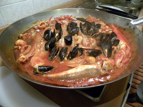 Anna Maria's Open Kitchen: Fish Stew - Brodetto di Fano (Brodetto di Pesce  alla Fanese)