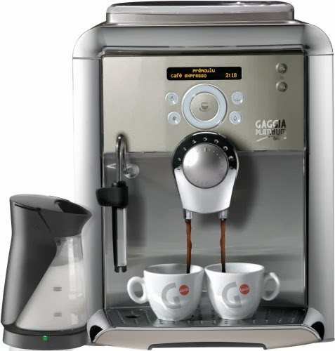 Gaggia 90901 Platinum Swing Up Automatic Espresso Machine with Milk Island