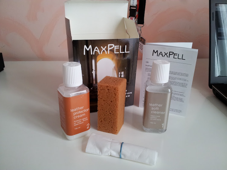 MaxPell "Leather Protection & Cleaner Kit" novità 20130204_115704