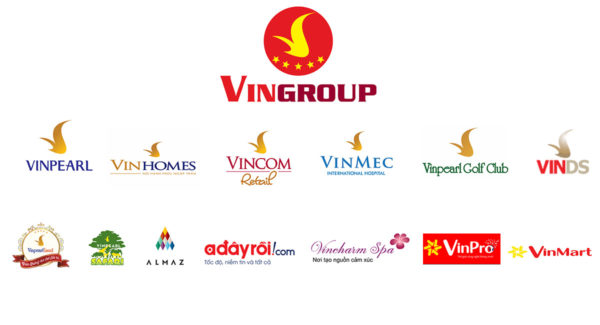 Thương hiệu tập đoàn VinGroup Danh sách thương hiệu tập đoàn VinGroup
