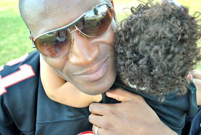famiy heritage, black father, biracial baby, latino family, african american baby