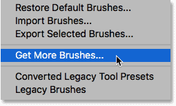 Nhận thêm hơn 1000 Brushes trong Photoshop CC 2018