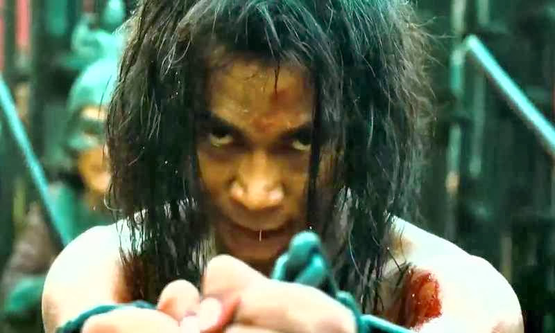 Screen Shot Of Hollywood Movie Ong Bak 3 (2010) In Hindi English Full Movie Free Download And Watch Online at Alldownloads4u.Com