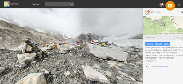 Base campe gunung Everest