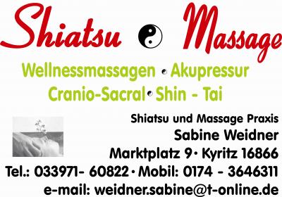 Shiatsu- und Massage Praxis Sabine Weidner logo