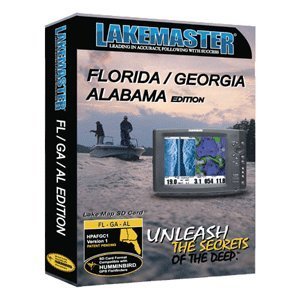 Lakemaster HPAFGC1 Electronic Chart Alabama/Florida/Georgia Digital