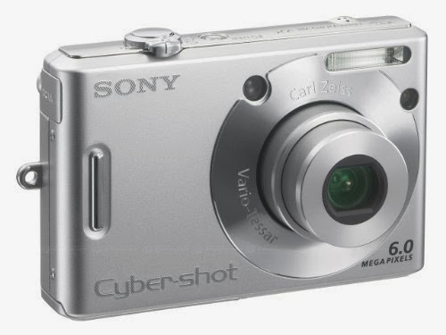 Sony Cybershot DSCW30 6MP Digital Camera with  3x Optical Zoom
