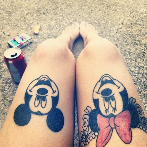 legs tattoo