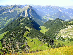 Blick vom Diedamskopf auf Kanisfluh Schoppernau Vorarlberg 