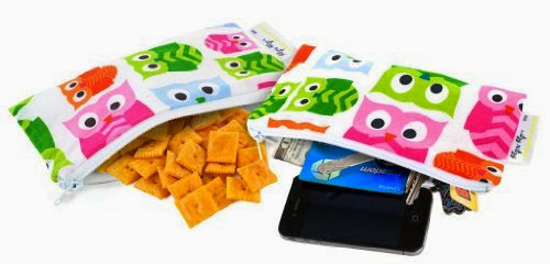  Itzy Ritzy Wet Bag and Mini Snack Bags Bundle (Owls)