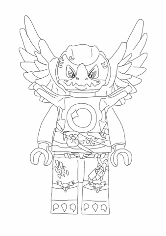 lego chima coloring page