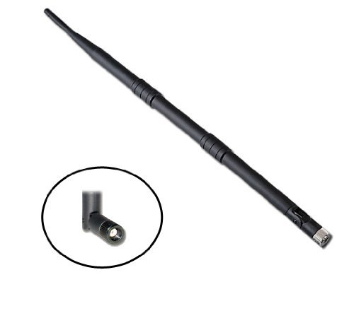 Alfa 9dBi WiFi Booster SMA OMNI-Directional High-Gain Screw-On Swivel Antenna for 3Com - 3CRWE820096A, 3CRWE870075A, 3CRWE91096A, 3CRWE825075A, 3CRWE875075A, and 3CRWE725075A