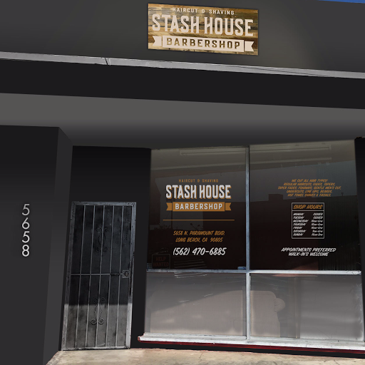 Stash House Barbershop logo