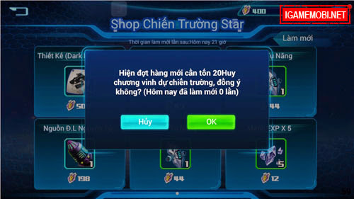 Bang Bang hướng dẫn tính năng Chiến Trường Star 13