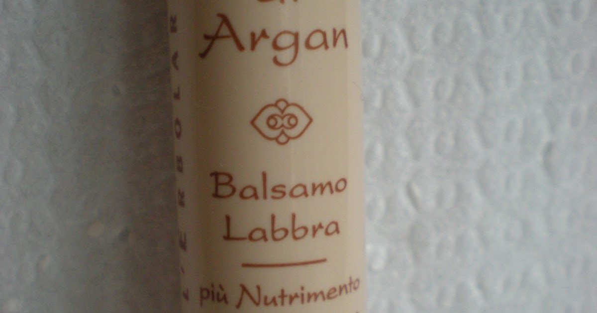 Makeup ERRE: Balsamo Labbra All’ Olio Di Argan – L’ Erbolario