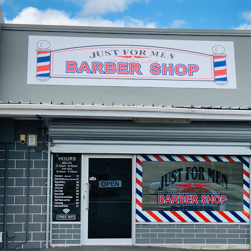 Just For Men Barber Shop logo