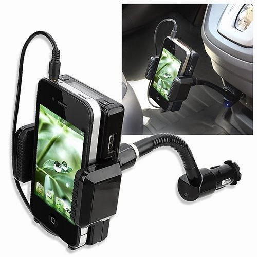  eForCity FM Transmitter Car Charger For Samsung© Galaxy S 4G