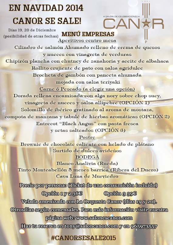 Cenas de Empresas en Canor