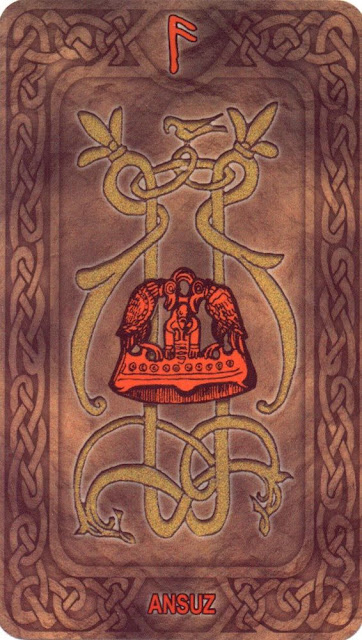 Рунный Оракул - Mythological Runes Ansuz.jpg