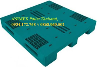 Pallet nhựa lưu kho hàng nặng nhập khẩu Pallet nhựa lưu kho hàng nặng nhập khẩu